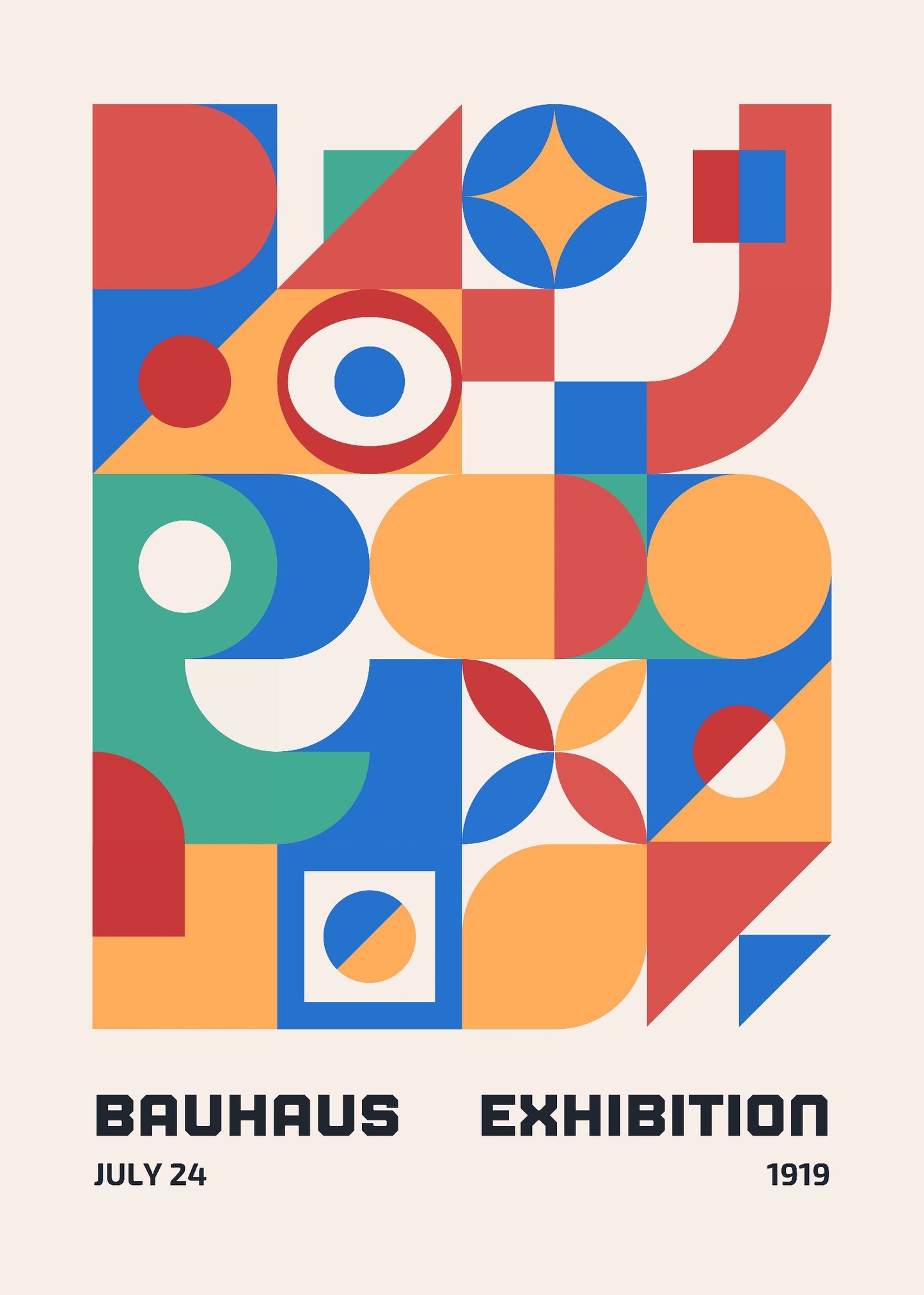 Bauhaus Exhibition July 24 1919